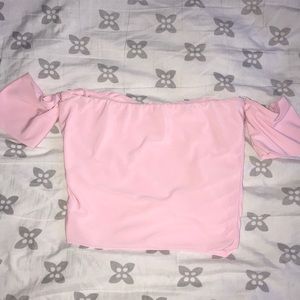 Laura’s boutique off the shoulder top